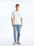 LC Waikiki Crew Neck Short Sleeve Printed Combed Cotton Men's T-shirt
